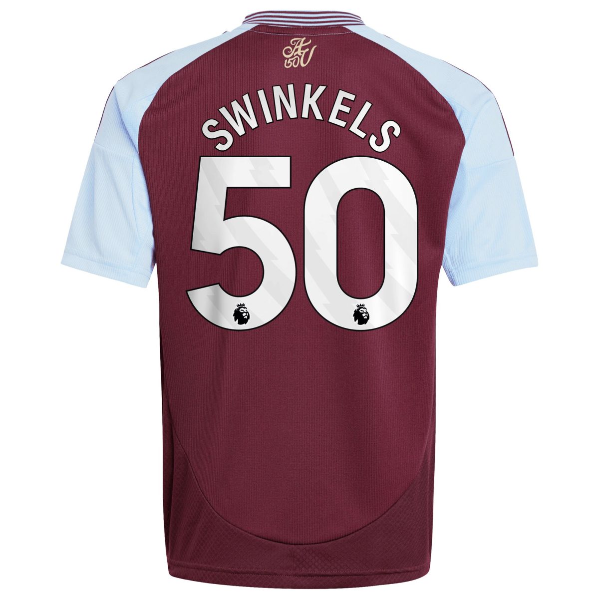 Explore the aston villa adidas home shirt 2024-25 – kids with swinkels 50 printing Collection of Aston Villa jerseys. Authentic, high-quality football shirts for every supporter, available worldwide.