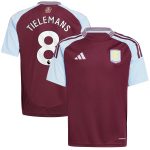 Explore the aston villa adidas home shirt 2024-25 – kids with tielemans 8 printing Collection of Aston Villa jerseys. Authentic, high-quality football shirts for every supporter, available worldwide.