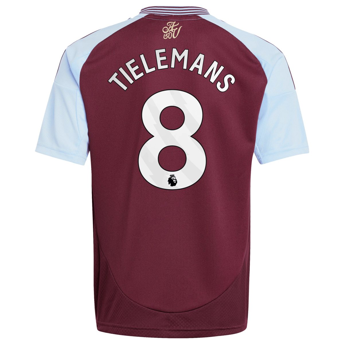 Explore the aston villa adidas home shirt 2024-25 – kids with tielemans 8 printing Collection of Aston Villa jerseys. Authentic, high-quality football shirts for every supporter, available worldwide.