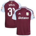 Explore the aston villa adidas home shirt 2024-25 with bailey 31 cup printing Collection of Aston Villa jerseys. Authentic, high-quality football shirts for every supporter, available worldwide.