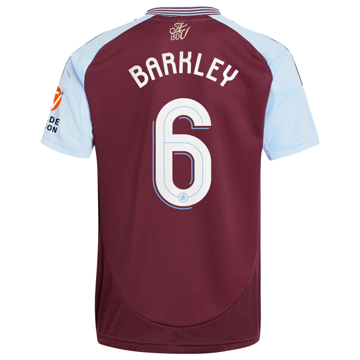 Explore the aston villa adidas home shirt 2024-25 with barkley 6 cup printing Collection of Aston Villa jerseys. Authentic, high-quality football shirts for every supporter, available worldwide.