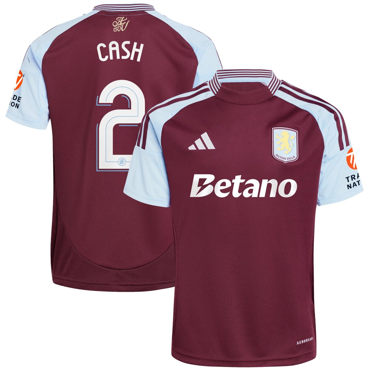 Explore the aston villa adidas home shirt 2024-25 with cash 2 cup printing Collection of Aston Villa jerseys. Authentic, high-quality football shirts for every supporter, available worldwide.