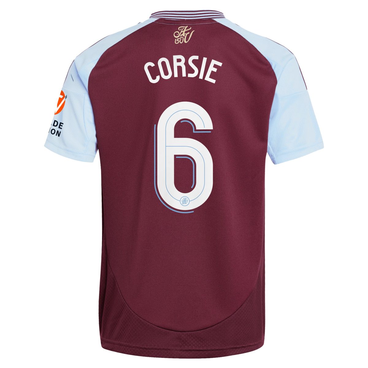 Explore the aston villa adidas home shirt 2024-25 with corsie 6 cup printing Collection of Aston Villa jerseys. Authentic, high-quality football shirts for every supporter, available worldwide.
