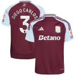 Explore the aston villa adidas home shirt 2024-25 with diego carlos 3 printing Collection of Aston Villa jerseys. Authentic, high-quality football shirts for every supporter, available worldwide.