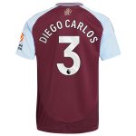 Explore the aston villa adidas home shirt 2024-25 with diego carlos 3 printing Collection of Aston Villa jerseys. Authentic, high-quality football shirts for every supporter, available worldwide.