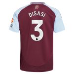 Explore the aston villa adidas home shirt 2024-25 with disasi 3 printing Collection of Aston Villa jerseys. Authentic, high-quality football shirts for every supporter, available worldwide.