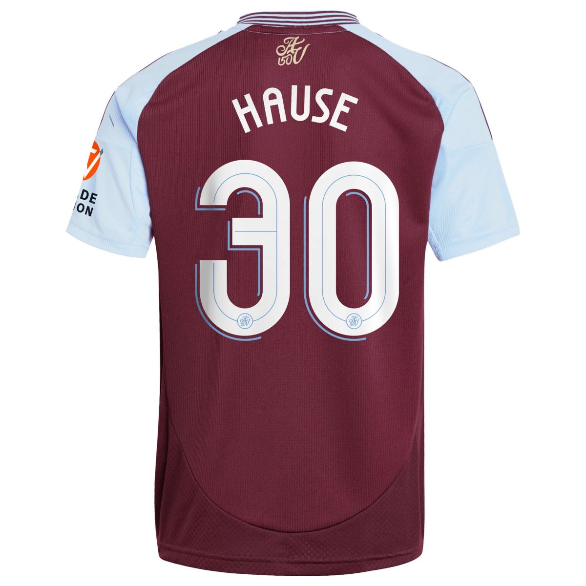 Explore the aston villa adidas home shirt 2024-25 with hause 30 cup printing Collection of Aston Villa jerseys. Authentic, high-quality football shirts for every supporter, available worldwide.