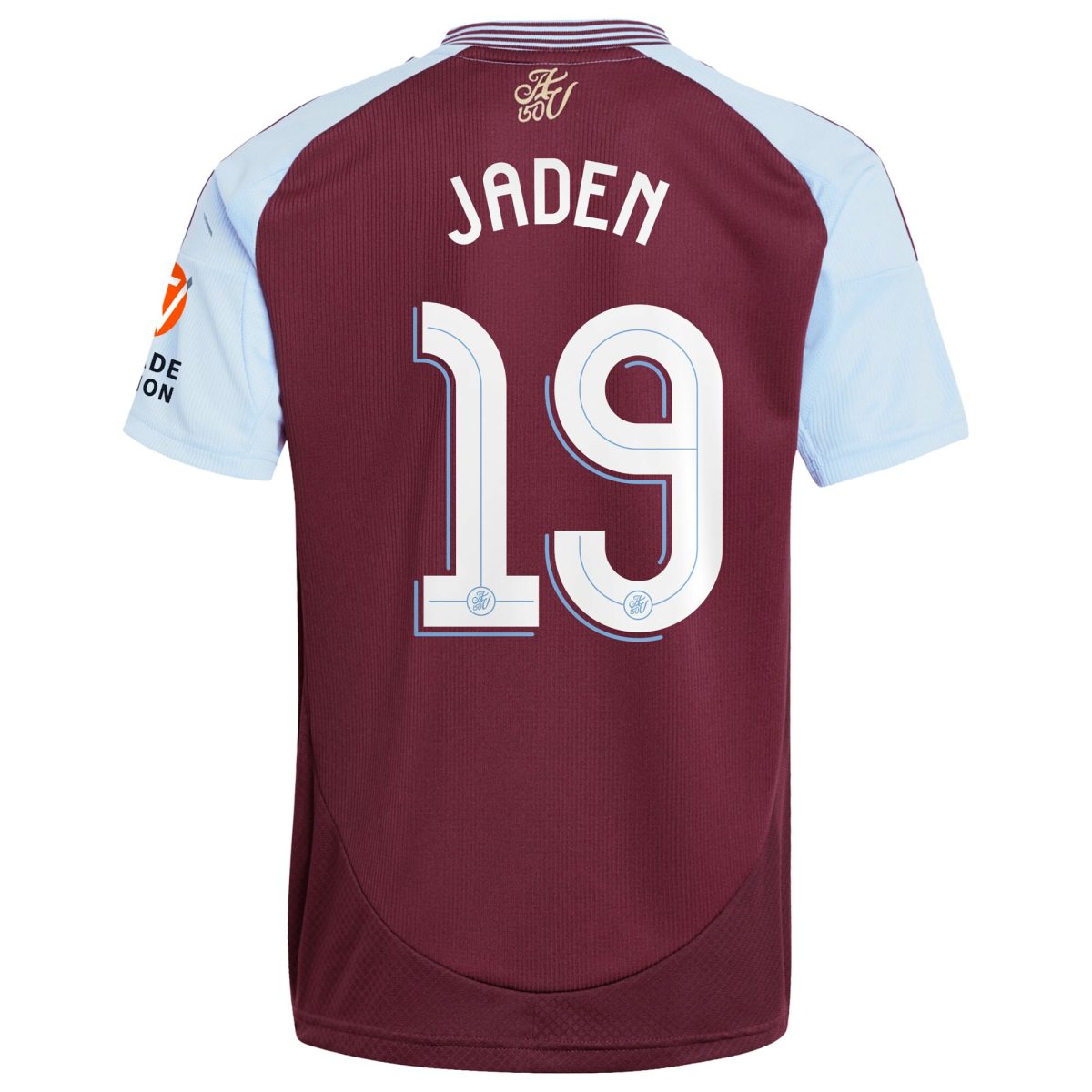 Explore the aston villa adidas home shirt 2024-25 with jaden 19 cup printing Collection of Aston Villa jerseys. Authentic, high-quality football shirts for every supporter, available worldwide.