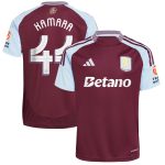 Explore the aston villa adidas home shirt 2024-25 with kamara 44 cup printing Collection of Aston Villa jerseys. Authentic, high-quality football shirts for every supporter, available worldwide.