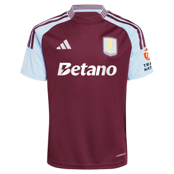 Explore the aston villa adidas home shirt 2024-25 with kearns 7 cup printing Collection of Aston Villa jerseys. Authentic, high-quality football shirts for every supporter, available worldwide.