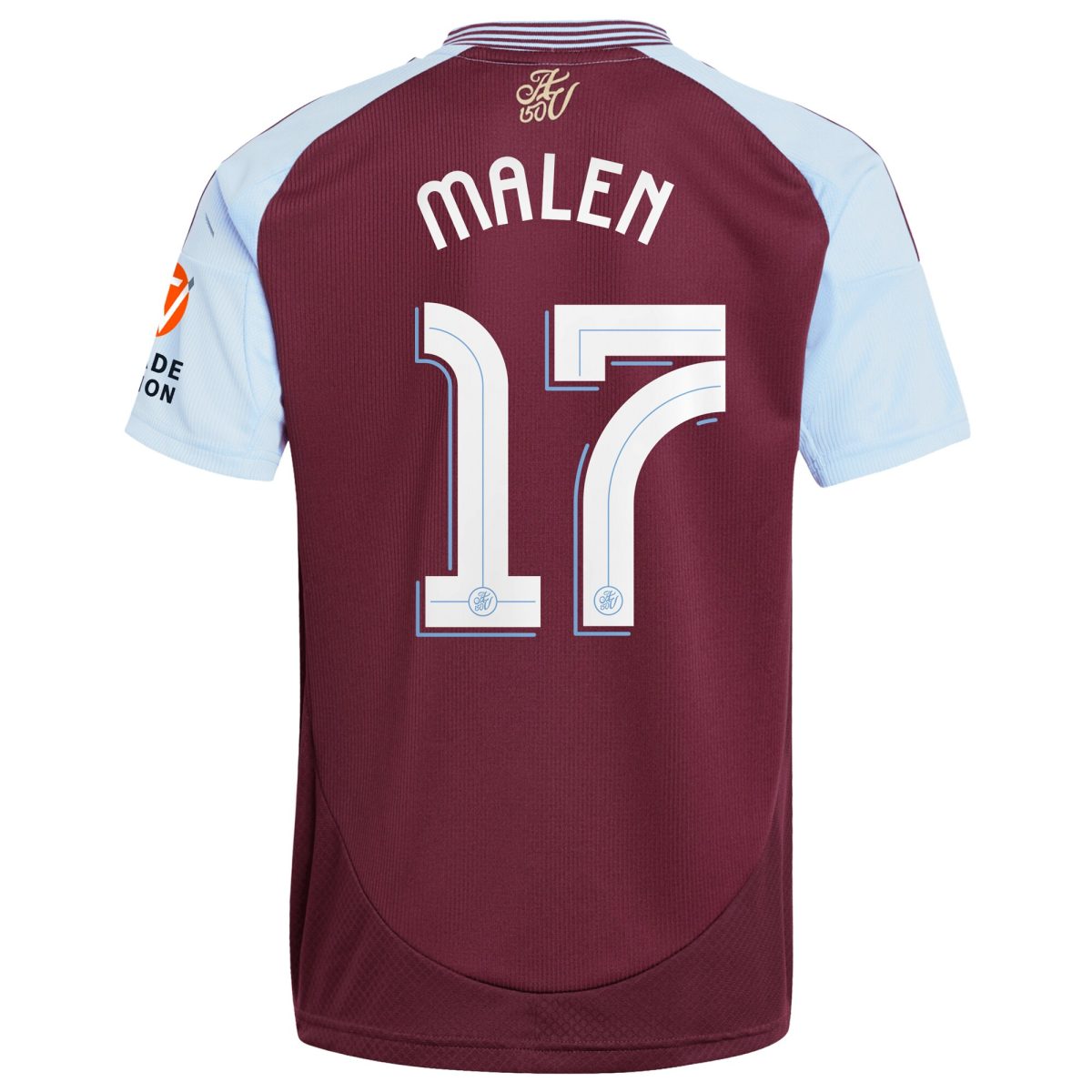 Explore the aston villa adidas home shirt 2024-25 with malen 17 cup printing Collection of Aston Villa jerseys. Authentic, high-quality football shirts for every supporter, available worldwide.