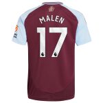Explore the aston villa adidas home shirt 2024-25 with malen 17 printing Collection of Aston Villa jerseys. Authentic, high-quality football shirts for every supporter, available worldwide.