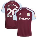 Explore the aston villa adidas home shirt 2024-25 with nedeljković 20 printing Collection of Aston Villa jerseys. Authentic, high-quality football shirts for every supporter, available worldwide.