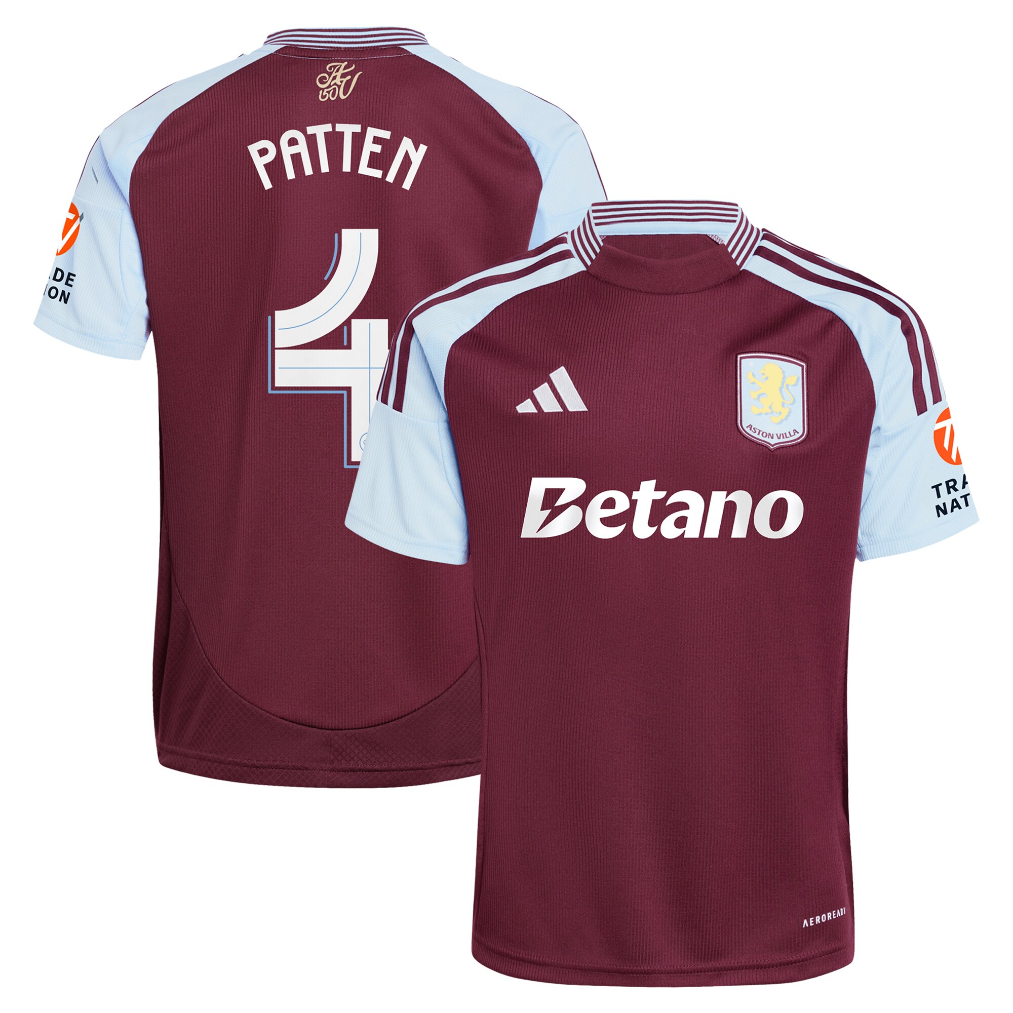 Explore the aston villa adidas home shirt 2024-25 with patten 4 cup printing Collection of Aston Villa jerseys. Authentic, high-quality football shirts for every supporter, available worldwide.