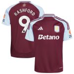 Explore the aston villa adidas home shirt 2024-25 with rashford 9 printing Collection of Aston Villa jerseys. Authentic, high-quality football shirts for every supporter, available worldwide.