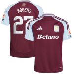 Explore the aston villa adidas home shirt 2024-25 with rogers 27 cup printing Collection of Aston Villa jerseys. Authentic, high-quality football shirts for every supporter, available worldwide.