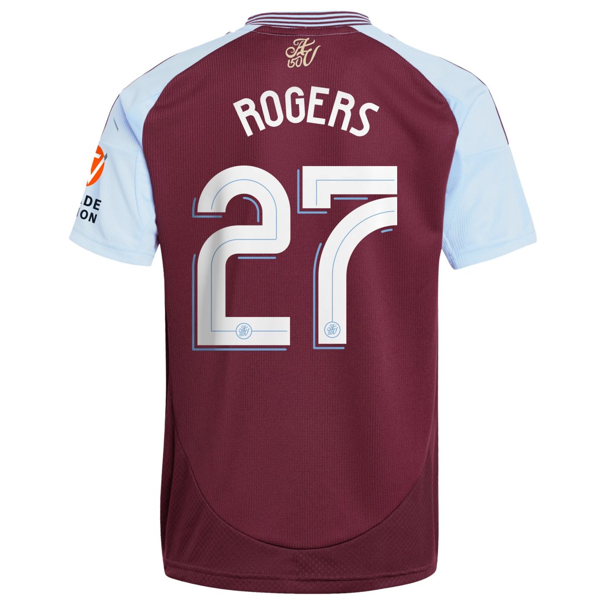 Explore the aston villa adidas home shirt 2024-25 with rogers 27 cup printing Collection of Aston Villa jerseys. Authentic, high-quality football shirts for every supporter, available worldwide.