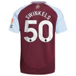 Explore the aston villa adidas home shirt 2024-25 with swinkels 50 printing Collection of Aston Villa jerseys. Authentic, high-quality football shirts for every supporter, available worldwide.