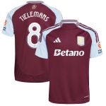 Explore the aston villa adidas home shirt 2024-25 with tielemans 8 cup printing Collection of Aston Villa jerseys. Authentic, high-quality football shirts for every supporter, available worldwide.