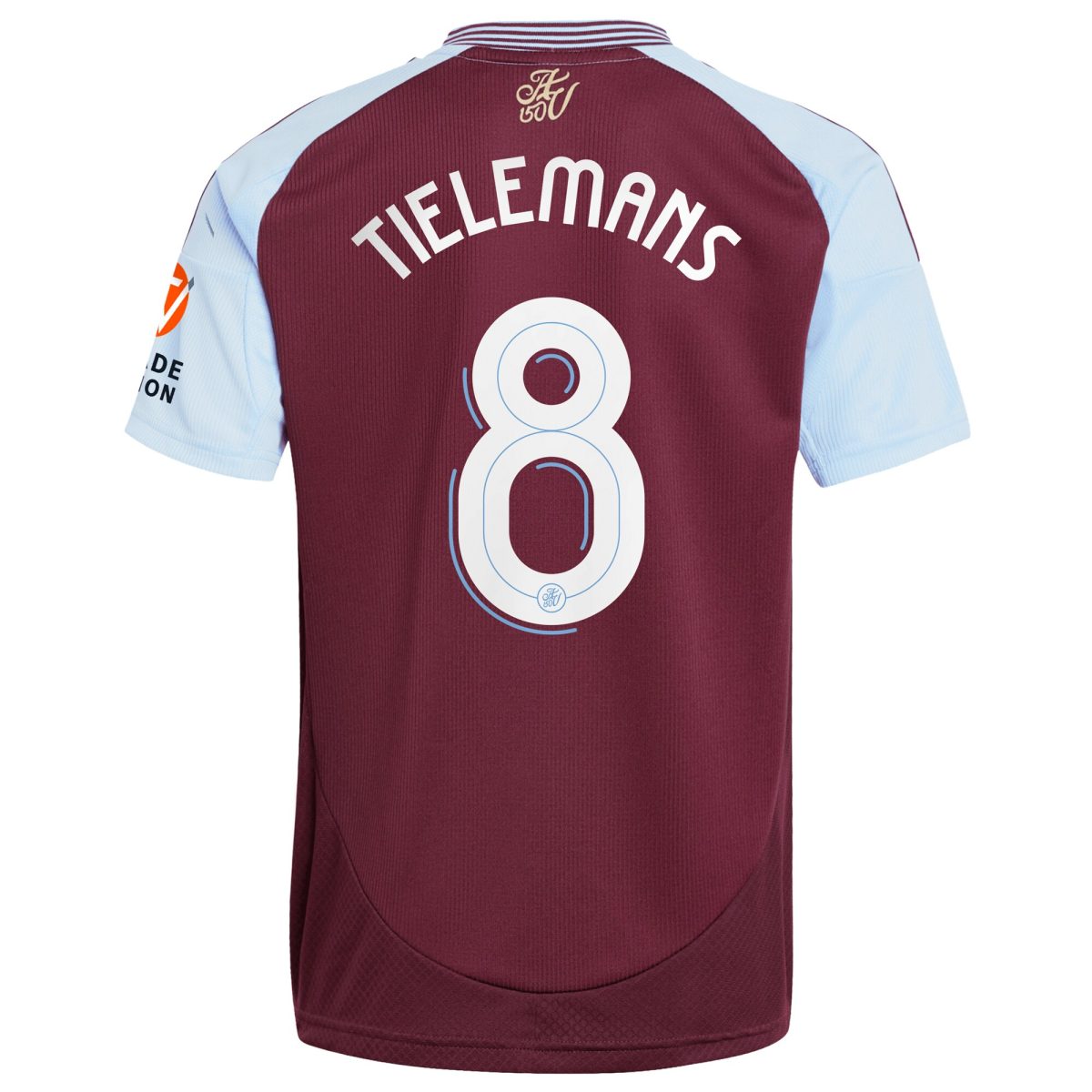 Explore the aston villa adidas home shirt 2024-25 with tielemans 8 cup printing Collection of Aston Villa jerseys. Authentic, high-quality football shirts for every supporter, available worldwide.