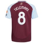 Explore the aston villa adidas home shirt 2024-25 with tielemans 8 cup printing Collection of Aston Villa jerseys. Authentic, high-quality football shirts for every supporter, available worldwide.