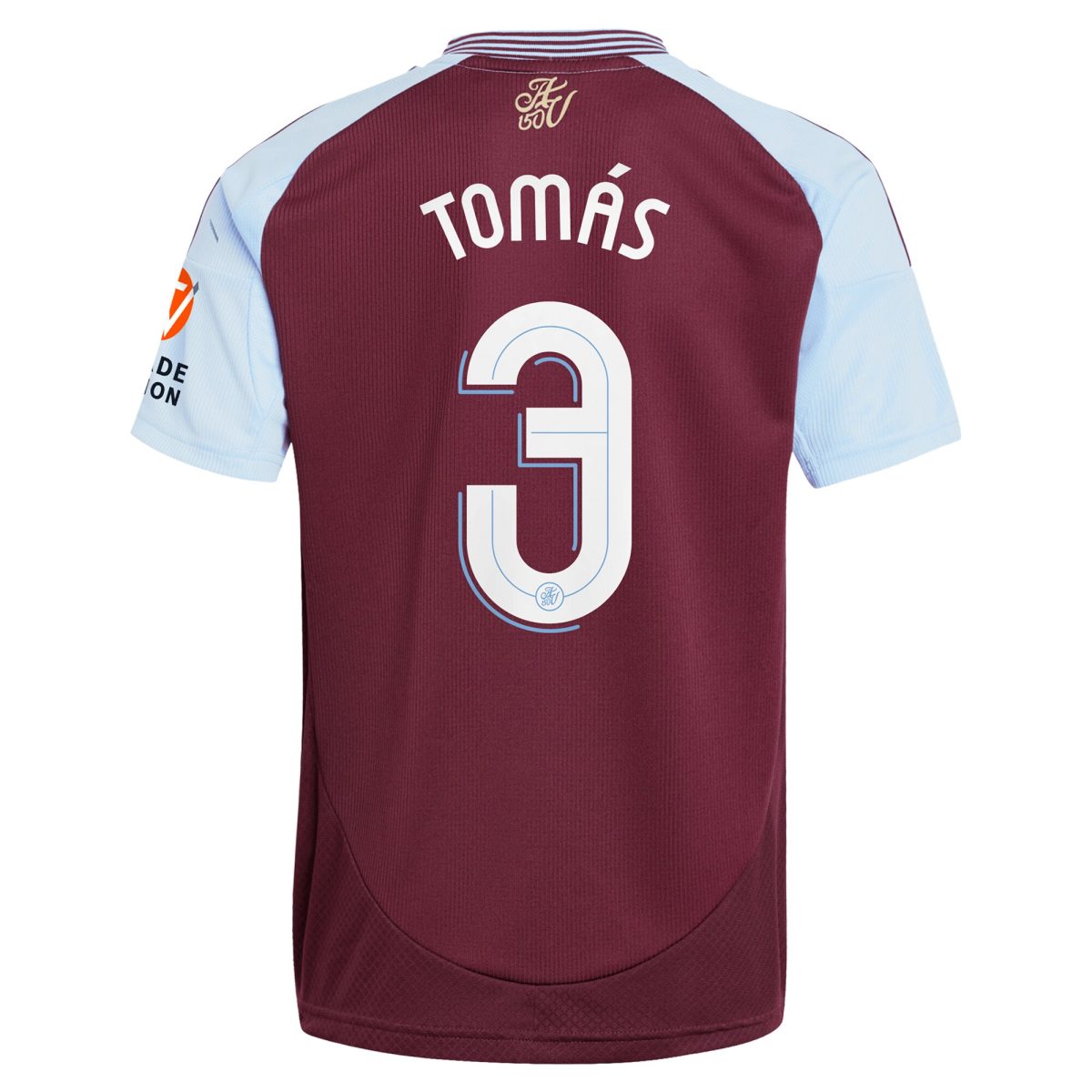 Explore the aston villa adidas home shirt 2024-25 with tomás 3 cup printing Collection of Aston Villa jerseys. Authentic, high-quality football shirts for every supporter, available worldwide.