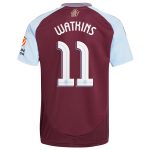 Explore the aston villa adidas home shirt 2024-25 with watkins 11 cup printing Collection of Aston Villa jerseys. Authentic, high-quality football shirts for every supporter, available worldwide.