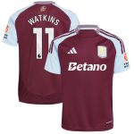 Explore the aston villa adidas home shirt 2024-25 with watkins 11 printing Collection of Aston Villa jerseys. Authentic, high-quality football shirts for every supporter, available worldwide.