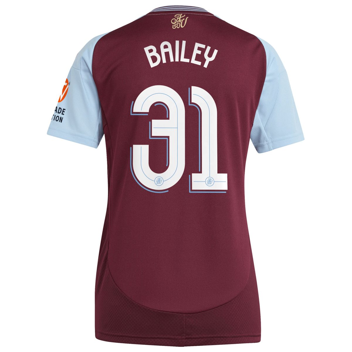 Explore the aston villa adidas home shirt 2024-25 – womens with bailey 31 cup printing Collection of Aston Villa jerseys. Authentic, high-quality football shirts for every supporter, available worldwide.
