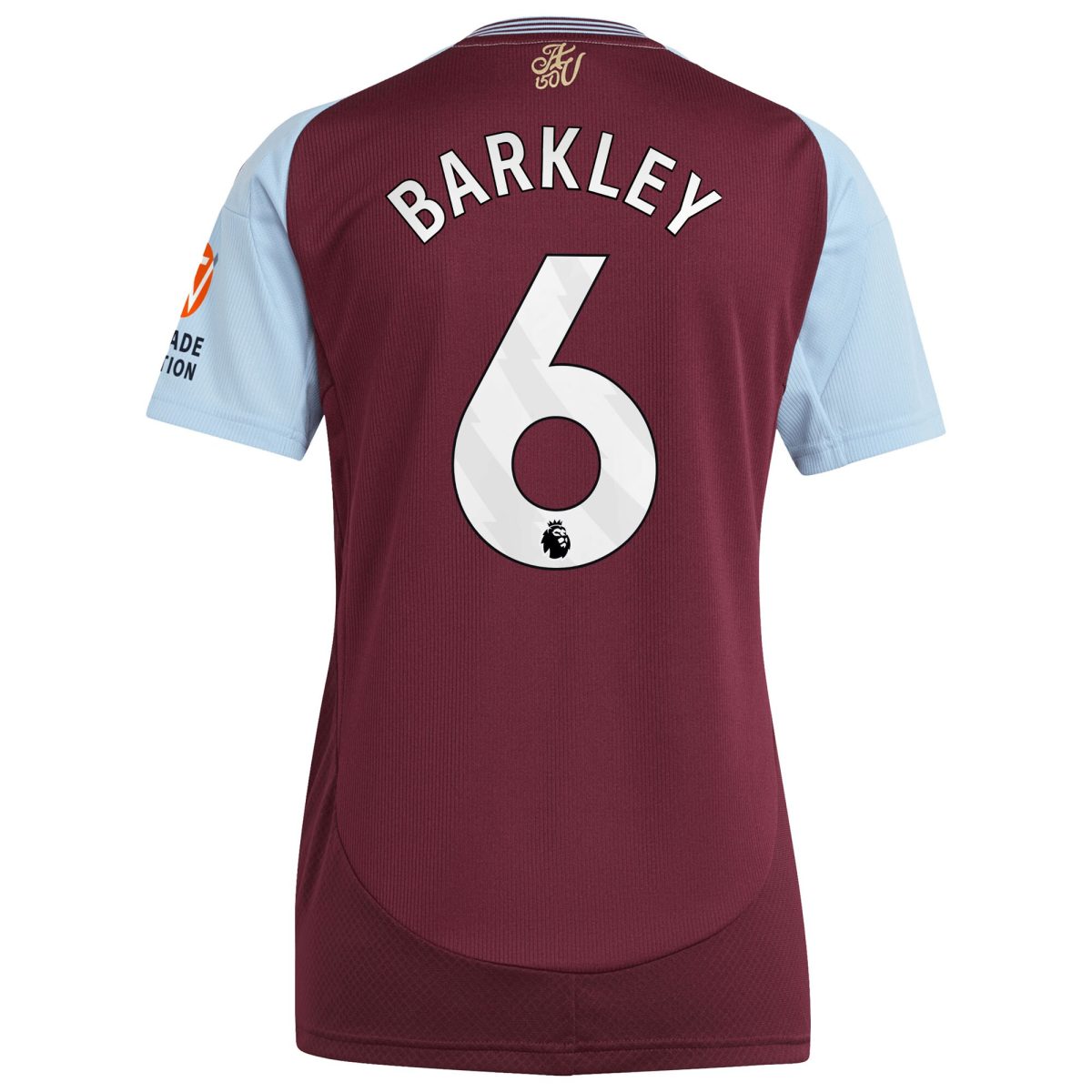 Explore the aston villa adidas home shirt 2024-25 – womens with barkley 6 printing Collection of Aston Villa jerseys. Authentic, high-quality football shirts for every supporter, available worldwide.