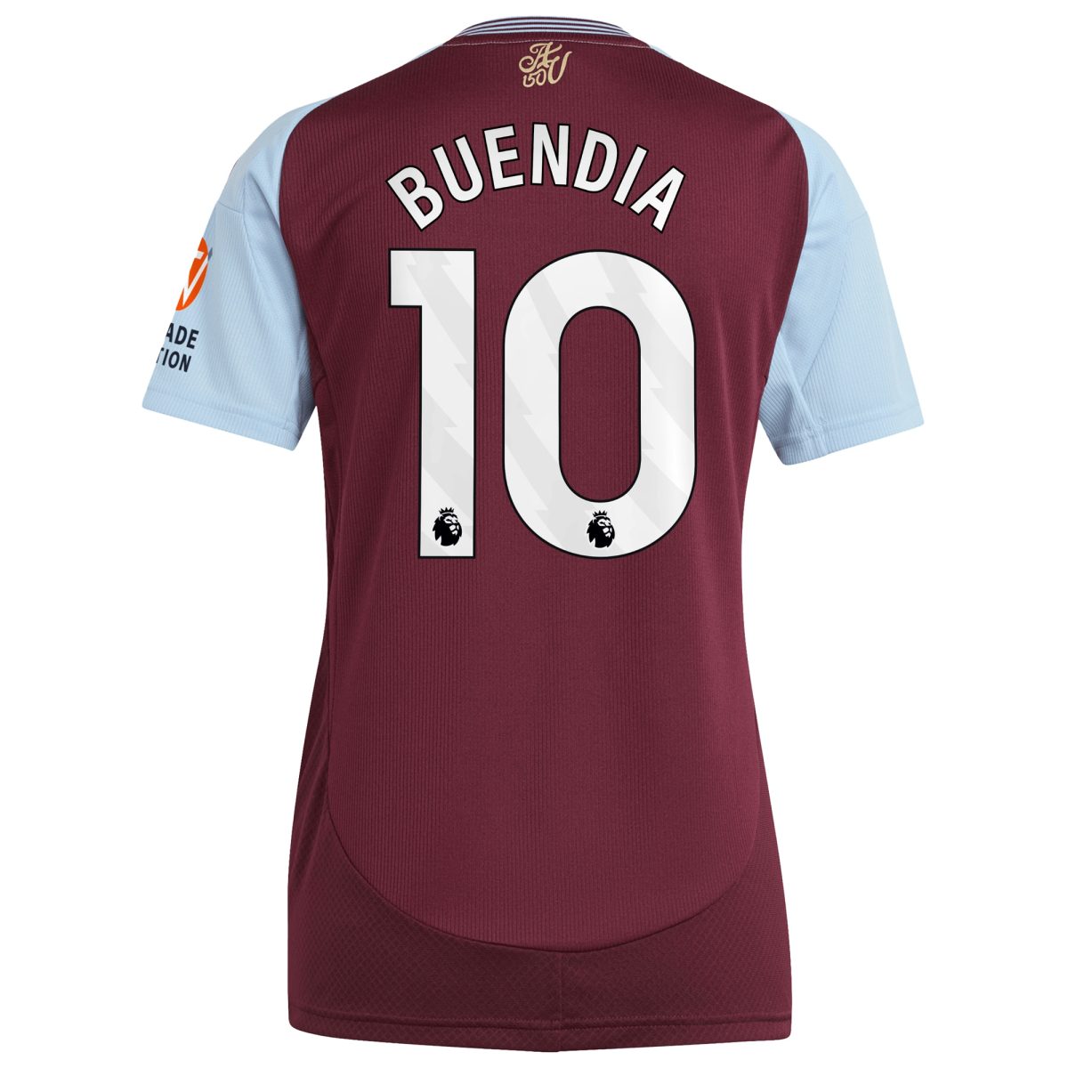 Explore the aston villa adidas home shirt 2024-25 – womens with buendia 10 printing Collection of Aston Villa jerseys. Authentic, high-quality football shirts for every supporter, available worldwide.