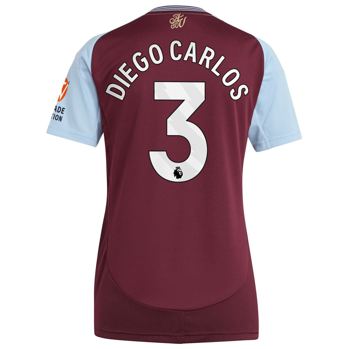 Explore the aston villa adidas home shirt 2024-25 – womens with diego carlos 3 printing Collection of Aston Villa jerseys. Authentic, high-quality football shirts for every supporter, available worldwide.