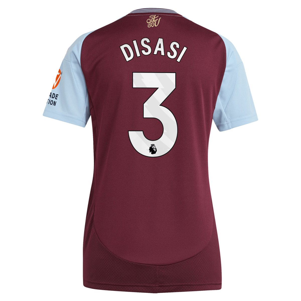 Explore the aston villa adidas home shirt 2024-25 – womens with disasi 3 printing Collection of Aston Villa jerseys. Authentic, high-quality football shirts for every supporter, available worldwide.