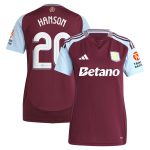 Explore the aston villa adidas home shirt 2024-25 – womens with hanson 20 cup printing Collection of Aston Villa jerseys. Authentic, high-quality football shirts for every supporter, available worldwide.