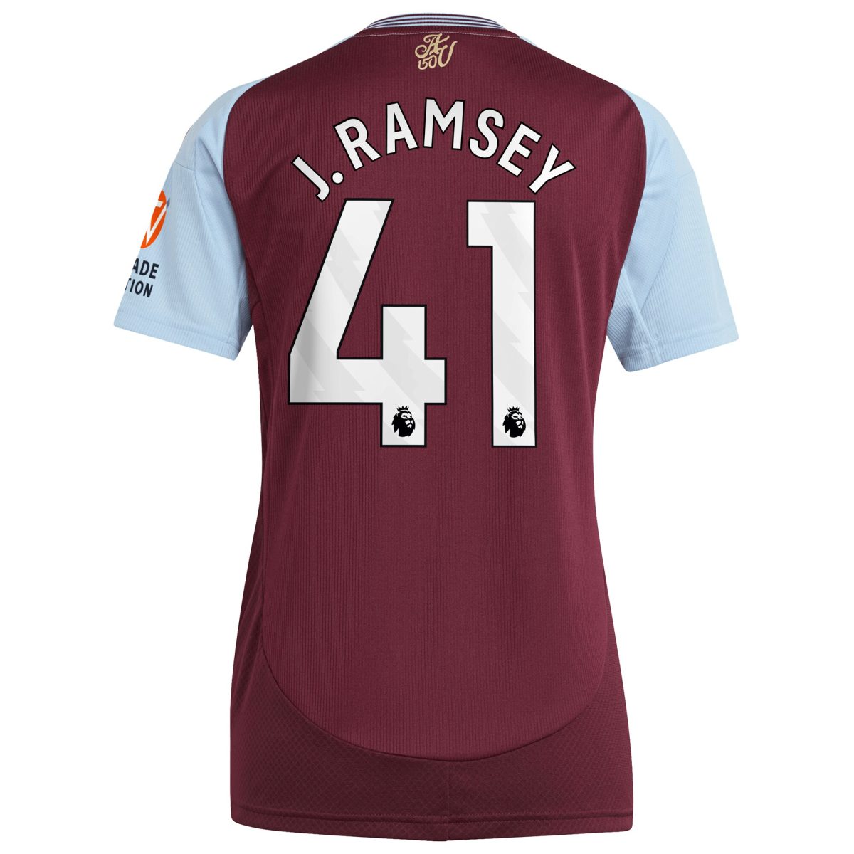 Explore the aston villa adidas home shirt 2024-25 – womens with j. ramsey 41 printing Collection of Aston Villa jerseys. Authentic, high-quality football shirts for every supporter, available worldwide.