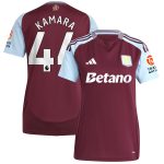 Explore the aston villa adidas home shirt 2024-25 – womens with kamara 44 printing Collection of Aston Villa jerseys. Authentic, high-quality football shirts for every supporter, available worldwide.