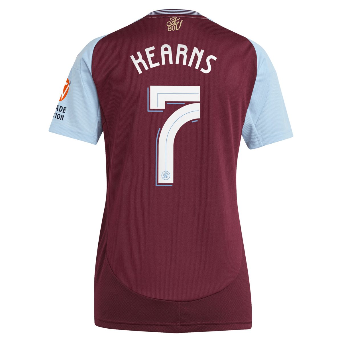 Explore the aston villa adidas home shirt 2024-25 – womens with kearns 7 cup printing Collection of Aston Villa jerseys. Authentic, high-quality football shirts for every supporter, available worldwide.