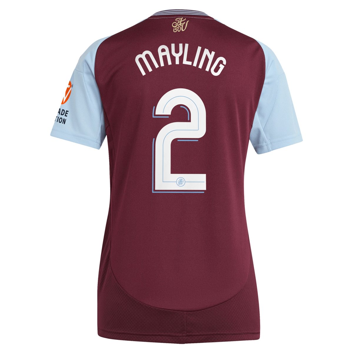 Explore the aston villa adidas home shirt 2024-25 – womens with mayling 2 cup printing Collection of Aston Villa jerseys. Authentic, high-quality football shirts for every supporter, available worldwide.