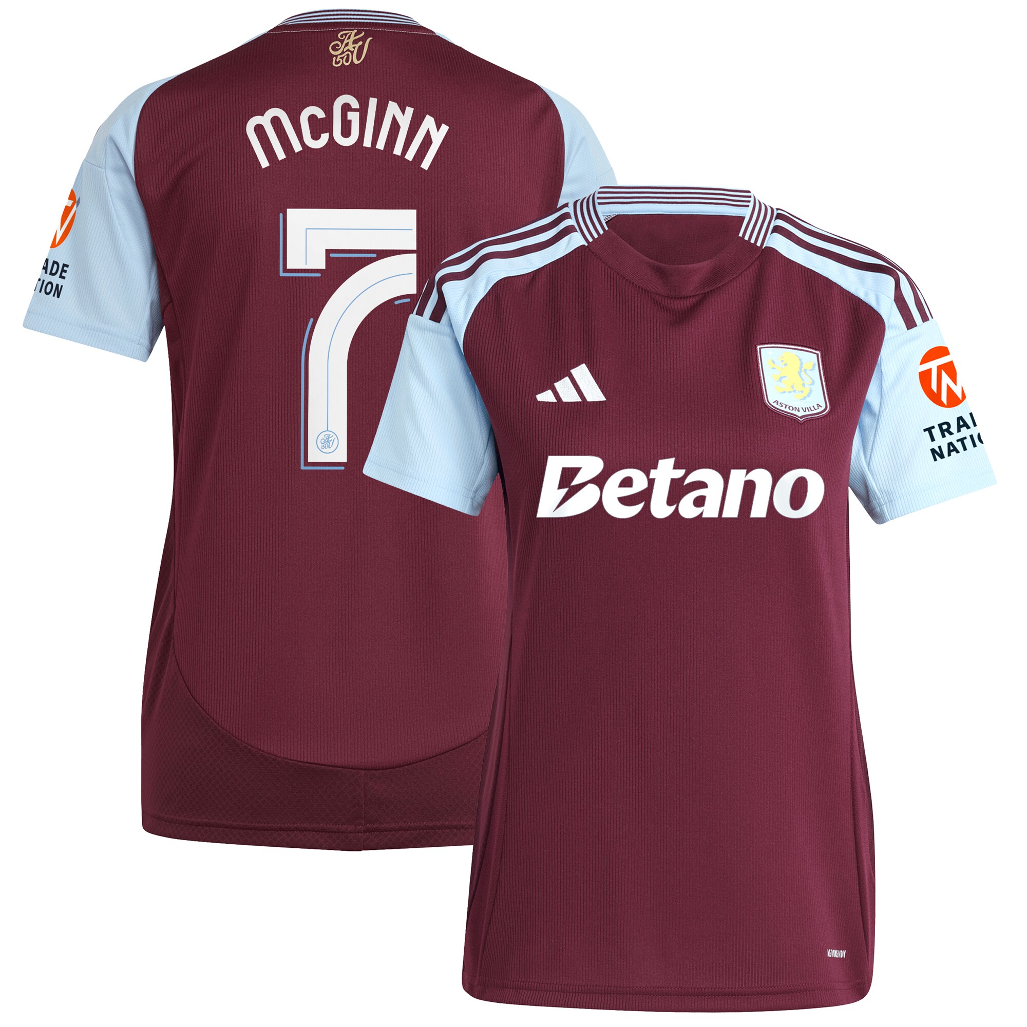Explore the aston villa adidas home shirt 2024-25 – womens with mcginn 7 cup printing Collection of Aston Villa jerseys. Authentic, high-quality football shirts for every supporter, available worldwide.