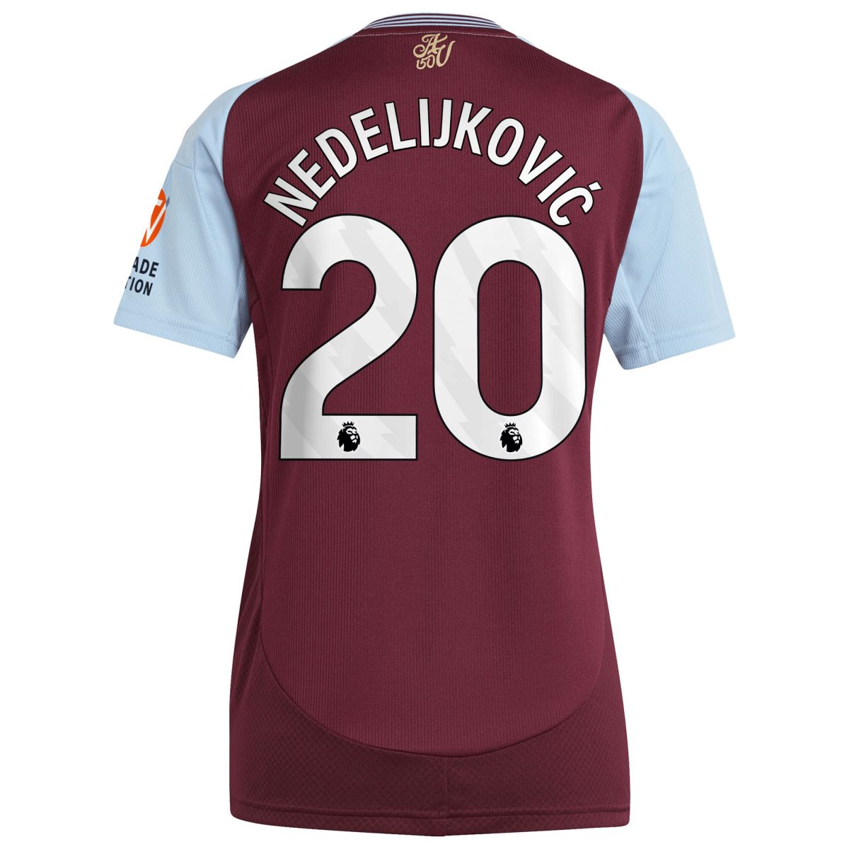 Explore the aston villa adidas home shirt 2024-25 – womens with nedeljković 20 printing Collection of Aston Villa jerseys. Authentic, high-quality football shirts for every supporter, available worldwide.