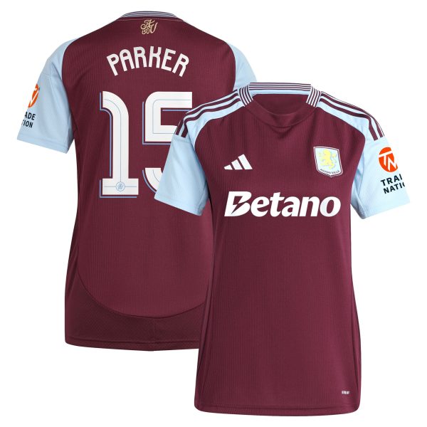Explore the aston villa adidas home shirt 2024-25 – womens with parker 15 cup printing Collection of Aston Villa jerseys. Authentic, high-quality football shirts for every supporter, available worldwide.