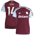 Explore the aston villa adidas home shirt 2024-25 – womens with pau 14 printing Collection of Aston Villa jerseys. Authentic, high-quality football shirts for every supporter, available worldwide.