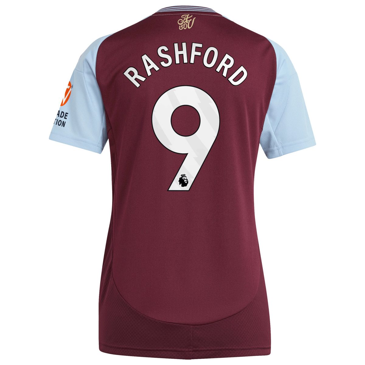 Explore the aston villa adidas home shirt 2024-25 – womens with rashford 9 printing Collection of Aston Villa jerseys. Authentic, high-quality football shirts for every supporter, available worldwide.