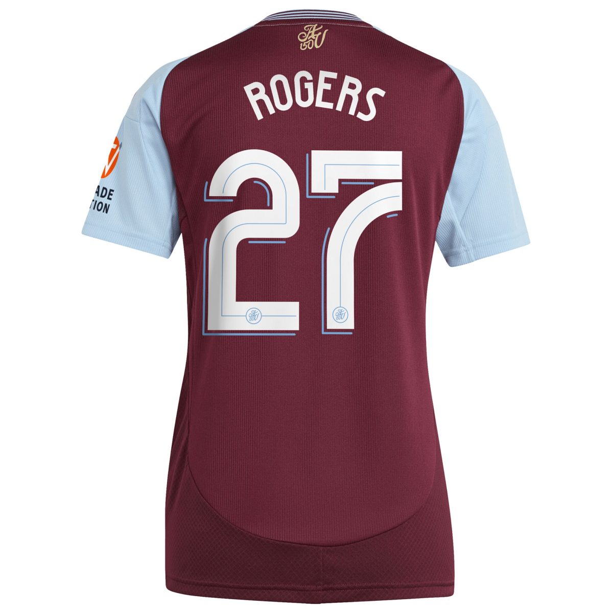 Explore the aston villa adidas home shirt 2024-25 – womens with rogers 27 cup printing Collection of Aston Villa jerseys. Authentic, high-quality football shirts for every supporter, available worldwide.
