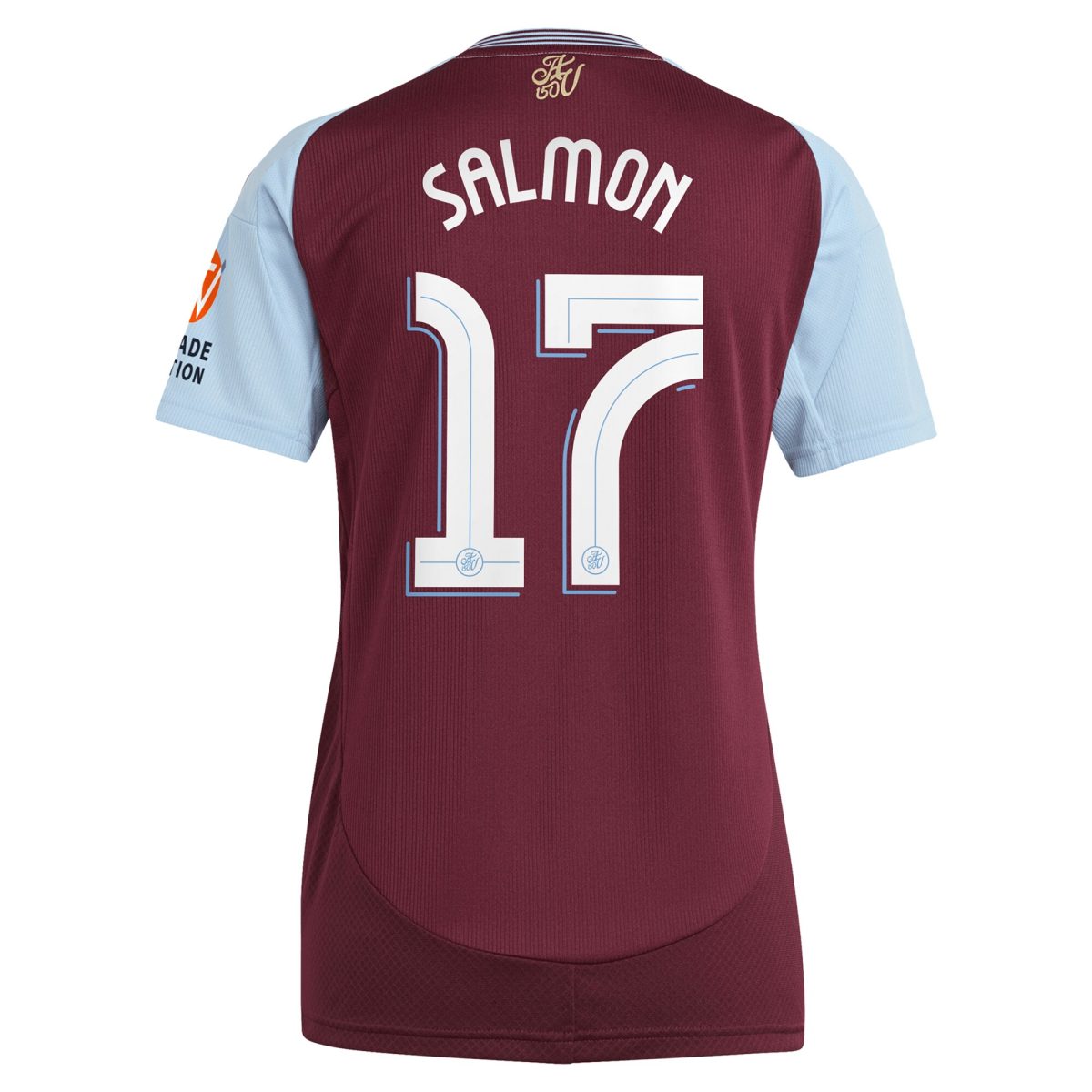 Explore the aston villa adidas home shirt 2024-25 – womens with salmon 17 cup printing Collection of Aston Villa jerseys. Authentic, high-quality football shirts for every supporter, available worldwide.