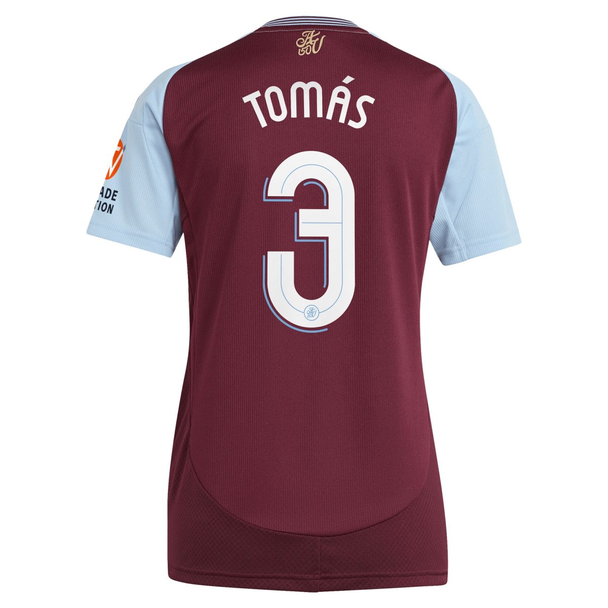 Explore the aston villa adidas home shirt 2024-25 – womens with tomás 3 cup printing Collection of Aston Villa jerseys. Authentic, high-quality football shirts for every supporter, available worldwide.