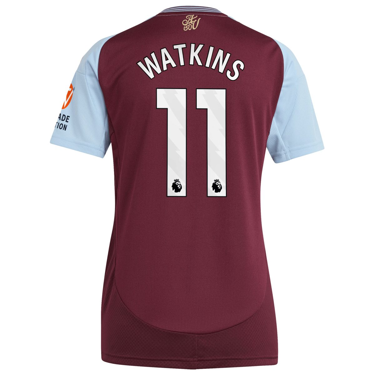 Explore the aston villa adidas home shirt 2024-25 – womens with watkins 11 printing Collection of Aston Villa jerseys. Authentic, high-quality football shirts for every supporter, available worldwide.