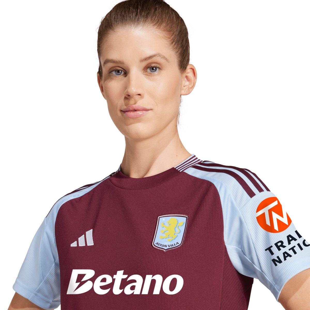 Explore the aston villa adidas home shirt 2024-25 – womens Collection of Aston Villa jerseys. Authentic, high-quality football shirts for every supporter, available worldwide.