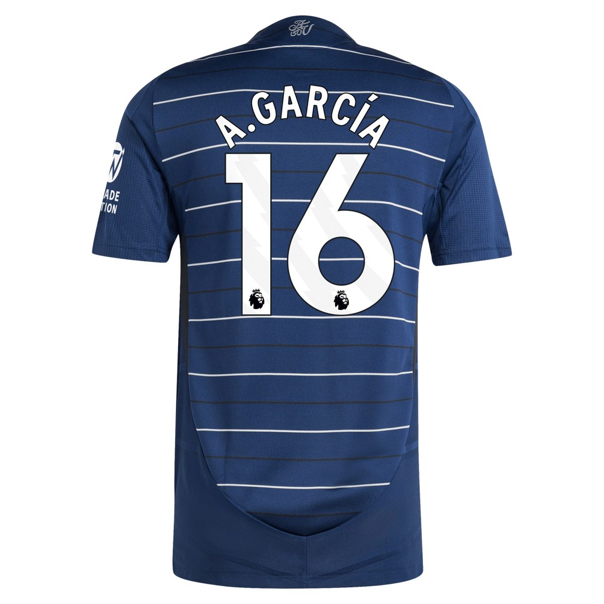 Explore the aston villa adidas third authentic shirt 2024-25 with a.garcía 16 printing Collection of Aston Villa jerseys. Authentic, high-quality football shirts for every supporter, available worldwide.