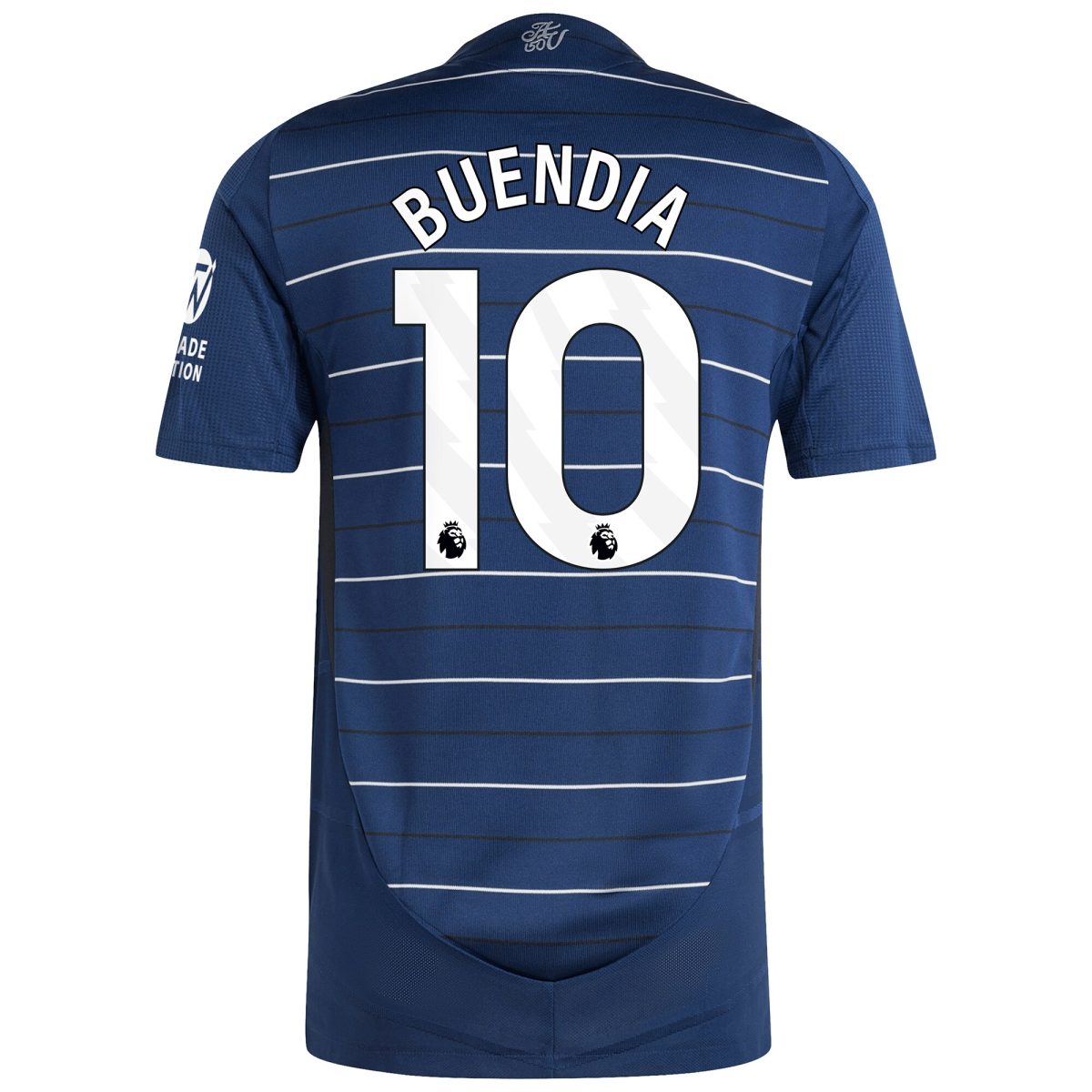 Explore the aston villa adidas third authentic shirt 2024-25 with buendia 10 printing Collection of Aston Villa jerseys. Authentic, high-quality football shirts for every supporter, available worldwide.